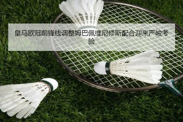 皇马欧冠前锋线调整姆巴佩维尼修斯配合迎来严峻考验 - MILANSPORT